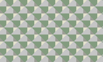 A retro colorful seamless geometric pattern vector background mosaic with blue yellow orange art tile square shapes