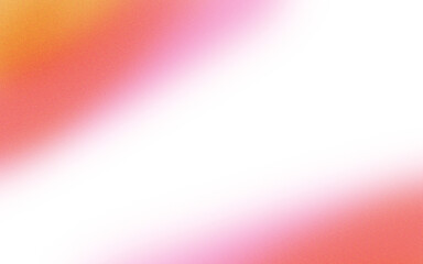 Abstract pixelated gradient of warm colors fading to transparent overlay 
