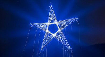 Blue Star Light Design.