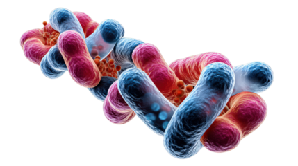 Microscopic Marvels: a visually stunning representation of intricate microscopic structures. Detailed and vibrant colors showcasing a complex array of biological forms.