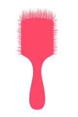 Bright Pink Hairbrush