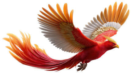 Fototapeta premium golden pheasant isolated on white