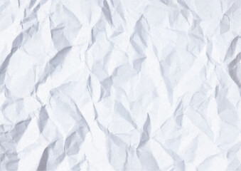 クシャクシャの白い紙背景2