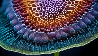 microscopic view of plant cells a detailed look at nature s building blocks