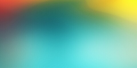 Vibrant Teal and Yellow Gradient with Subtle Texture background
