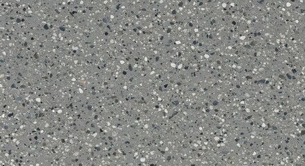 Grey Terrazzo Texture Background - Seamless Stone Flooring
