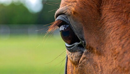 Horse Open Mouth Closeup.