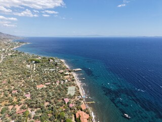Aerial view of beautiful landscape