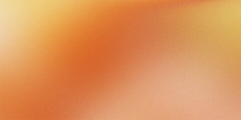 Warm orange and light peach abstract background with subtle grain texture image photo