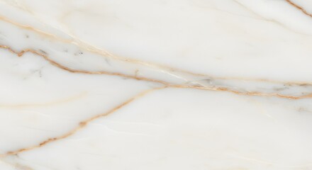Luxury White Onyx Marble Texture Background with Golden Veins