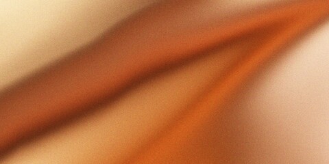 Warm Orange and Beige Abstract Fabric Folds With Grainy Texture image photo