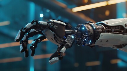 Leveraging AI & Big Data to Optimize Robot Arm Precision in Industrial Automation