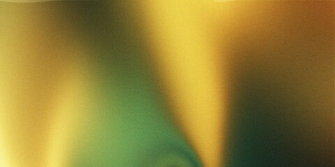 Yellow and Green Abstract Background with Soft Light and Grain Texture image photo