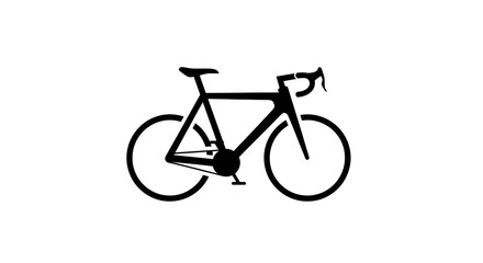 Bicycle silhouette vector illustration design
