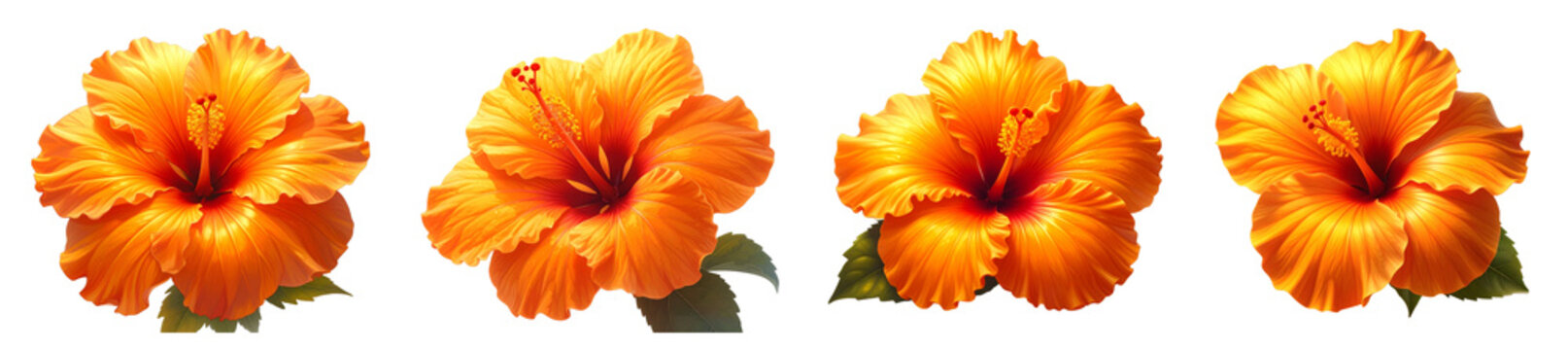 PNG Hawaiian hibiscus, rose mallow , shoeblack plant (Hibiscus rosa-sinensis). Bright large red hibiscus flower, element set on transparent background