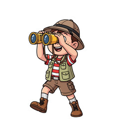 Boy with Binoculars