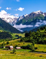 Mountain valley landscape (5)