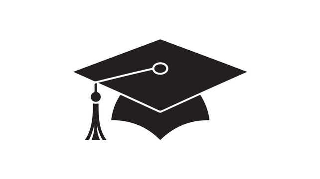 Achieve academic success with this iconic graduation cap symbol, representing accomplishment, knowledge, and the start of a bright future for graduates worldwide.