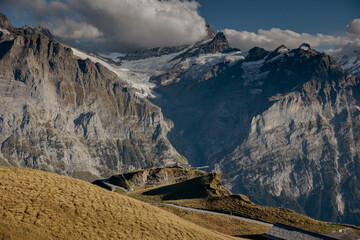mountain landscape in the himalayas