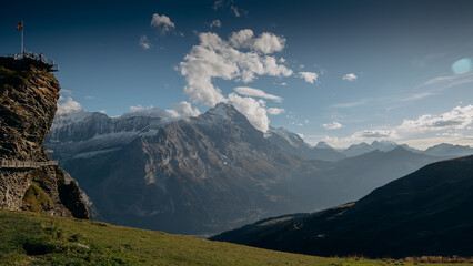 mountain landscape in the morning