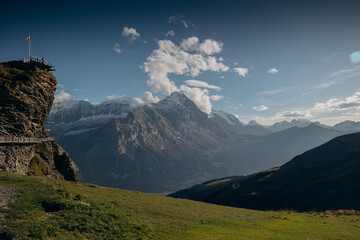 mountain landscape in the morning