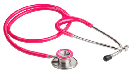 Pink Stethoscope Medical Device