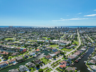 Luxury Real Estate Drone Shot on Marco Island Florida