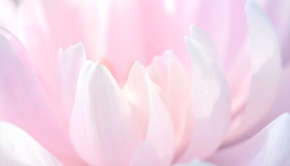 Fototapeta premium Whispering Petal Blur Flower Abstract Background