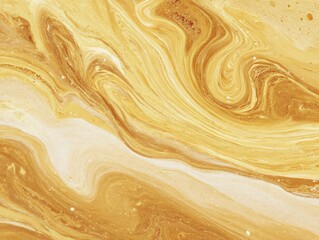  golden abstract painting, swirling yellow sand and tiny particles