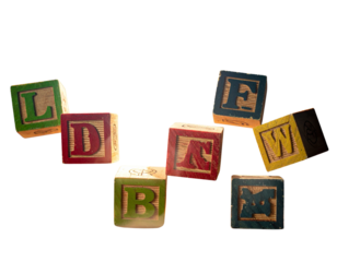  Fantasy Floating Alphabet Blocks with Magical Glow