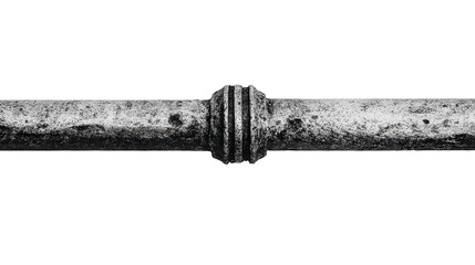 Industrial Metal Pipe Joint Detail
