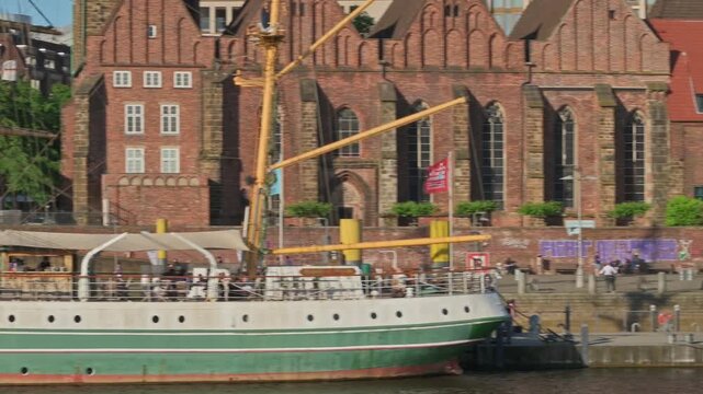 Cityscape of Bremen at a sunny summer day, Germany

