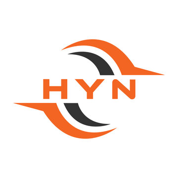 HYN letter design. HYN letter technology logo design. HYN Monogram logo design for an entrepreneur and business.