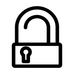 padlock icon on metal internet button, lock icon on metal button, vector lock icon, lock and key