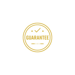 Obraz premium Guarantee badge vector