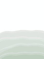 Abstract Layered Background in Light Green Tones