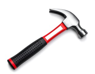 Hammer on white background