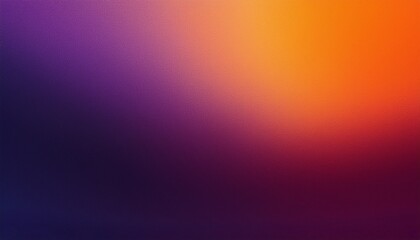 abstract grainy gradient background with purple orange and dark color hues