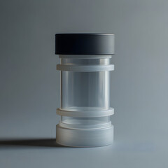 Abstract Close-up of Engineering Components