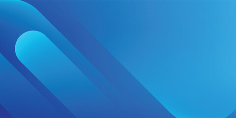 Abstract blue background with diagonal lines. Dynamic shapes composition.