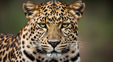 Obraz premium close up of a leopard