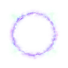 Abstract Flash FX explosion electric energy shockwave effect, Electrical current, glow neon. for visual effects, fight scenes, cartoon style.