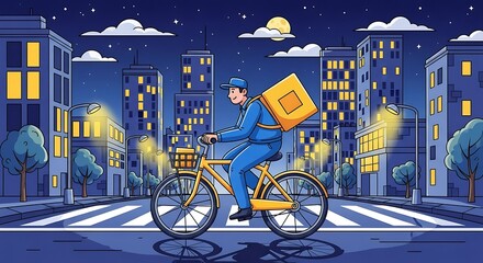 Night City Delivery Service.