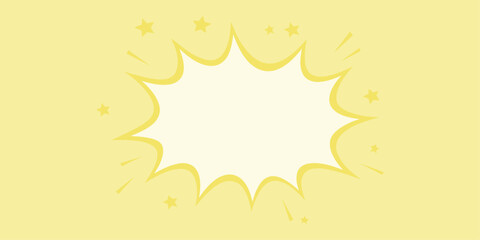 explosion in comics book style background. pop art splash. thunder lightning bolts for a dramatic dialog. Creative Comic Style Speech Bubble, Dynamic Burst Elements. Black and White Comic Doodle set