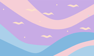 Pastel Color Abstract Background.