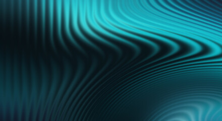 Abstract Teal and Black Wavy Lines Textured Background blue