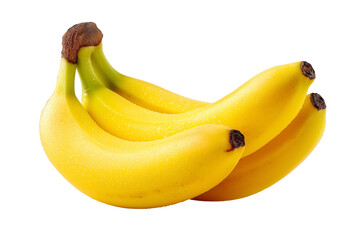 bananas isolated on white background