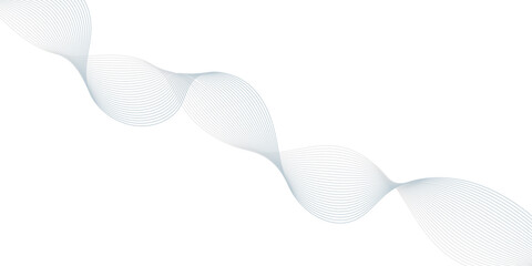 Fototapeta premium Abstract wavy line pattern background and modern minimal flow design.