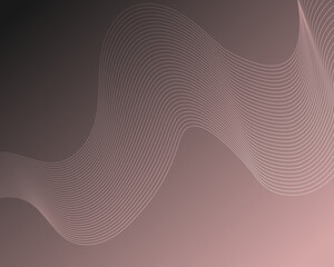 Elegant abstract vector wavy thin line pattern wallpaper design