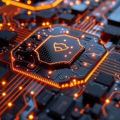 Secure Microchip Circuitry.